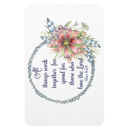 Magnet Flexible Romains 8:28 (Vertical)