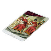Magnet Flexible Roman Consuls, from 'L'Antica Roma', 1825 (colour (Côté Gauche)