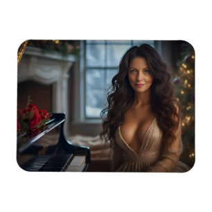 Magnet Flexible Romance de Noël