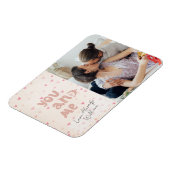Magnet Flexible Romantic You And Me Saint Valentin Photo Holiday (Côté Gauche)