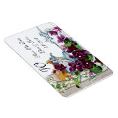 Magnet Flexible ROMANTİCA 4 MONOGRAM, Enregistrer la date, vert, b (Côté Droit)