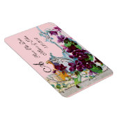 Magnet Flexible ROMANTİCA 4 MONOGRAM, Enregistrer la date, vert, r (Côté Droit)