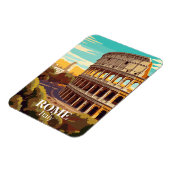Magnet Flexible Rome Colosseum Italy Travel Illustration (Côté Gauche)