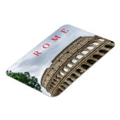 Magnet Flexible Rome Colosseum vue aimant frigo (Côté Gauche)