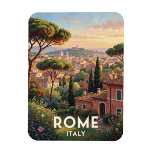 Magnet Flexible Rome Italie Colisée Voyage Scène 🏛️