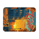 Magnet Flexible Rome, Italie : Colosseum Adventure Travel (Horizontal)