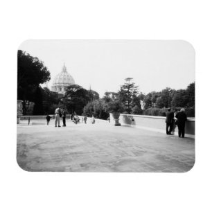 Magnet Flexible Rome Italie, les jardins du Vatican