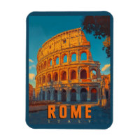 Rome vintage Italie : Colisée et merveilles antiqu