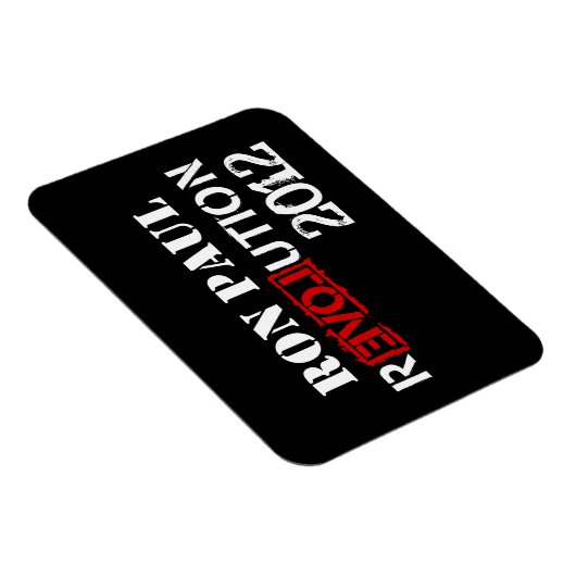Magnet Flexible Ron Paul Révolution 2012 (Côté Droit)