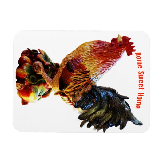 Magnet Flexible Rooster rouge (Horizontal)