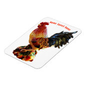 Magnet Flexible Rooster rouge (Côté Gauche)