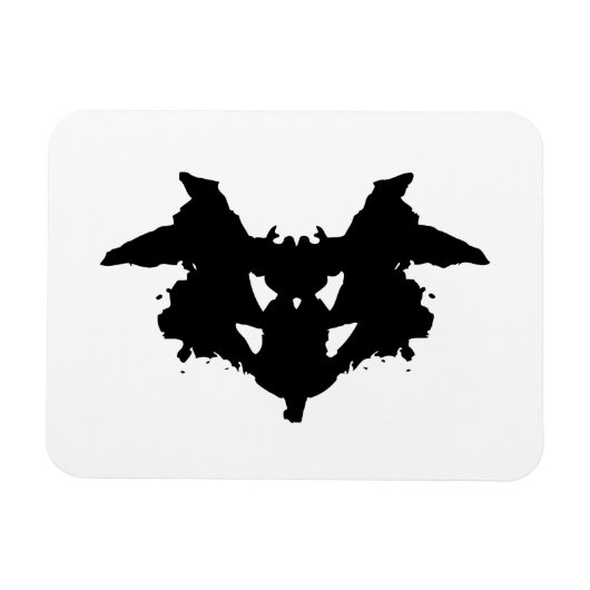 Magnet Flexible Rorschach Inkblot (Horizontal)
