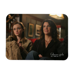 Magnet Flexible Rory & Lorelai Regarder un film