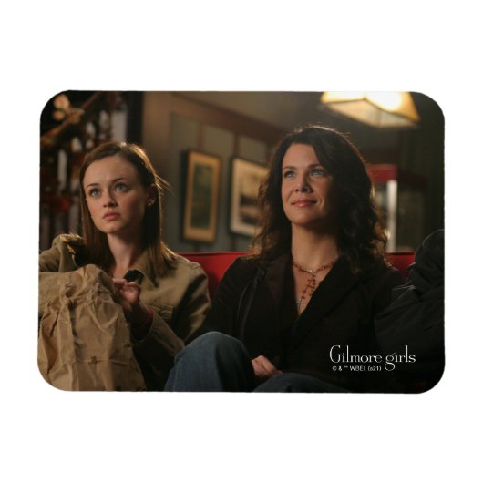 Magnet Flexible Rory & Lorelai Regarder un film (Horizontal)
