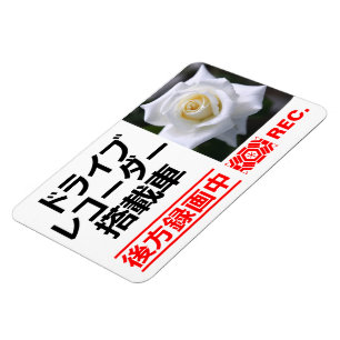 Magnet Flexible Rosa Pascali : Plaque magnétique d'avertissement (
