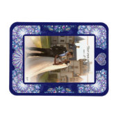 Magnet Flexible Rosace bleue (Horizontal)