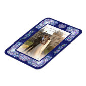 Magnet Flexible Rosace bleue (Côté Gauche)