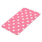 Magnet Flexible Rose avec points blancs (Côté Gauche)