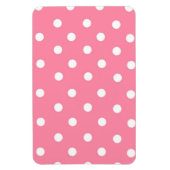 Magnet Flexible Rose avec points blancs (Vertical)