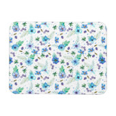 Magnet Flexible Rose bleue (Horizontal)