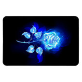 Magnet Flexible Rose bleue brûlante (Horizontal)