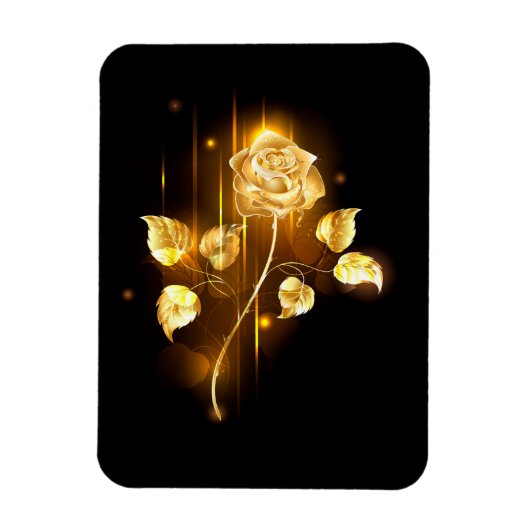 Magnet Flexible Rose d'or ( rose d'or ) (Vertical)