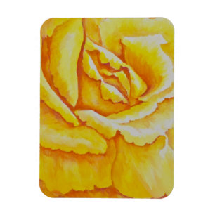 Magnet Flexible Rose jaune