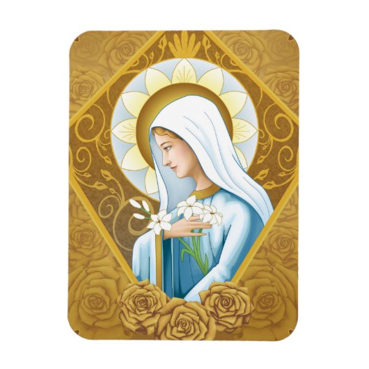 Magnet Flexible Rose mystique (Vertical)