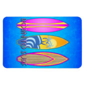 Magnet Flexible Rose né au Surf (Horizontal)