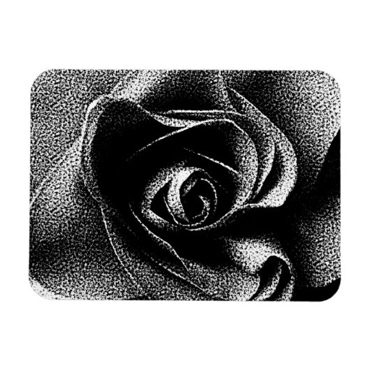 MAGNET FLEXIBLE ROSE NOIR (Horizontal)