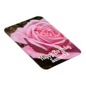 Magnet Flexible Rose rose Rose Fleurs florales Anniversaire (Côté Droit)