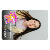 Magnet Flexible Rosée Super Grad - Graduation modifiable (Horizontal)
