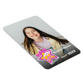 Magnet Flexible Rosée Super Grad - Graduation modifiable (Côté Droit)