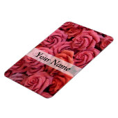 Magnet Flexible Roses à fleurs roses (Côté Gauche)