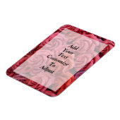 Magnet Flexible Roses à fleurs roses (Côté Gauche)