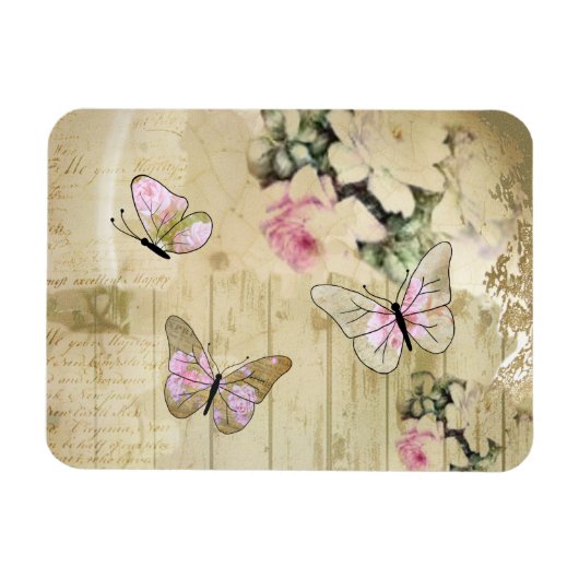 Magnet Flexible Roses anciennes (Horizontal)