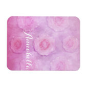 Magnet Flexible Roses aquarelle (Horizontal)