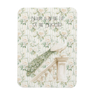 Magnet Flexible Roses Floral Paon Beauté Est