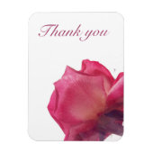 Magnet Flexible Roses roses. Illustration florale. (Vertical)