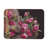 Magnet Flexible Roses roses (par Ferdinand Georg Waldmüller) (Horizontal)