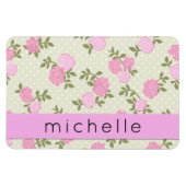 Magnet Flexible Roses Roses Roses, Fleurs Aquarelles, Boho, Votre  (Horizontal)