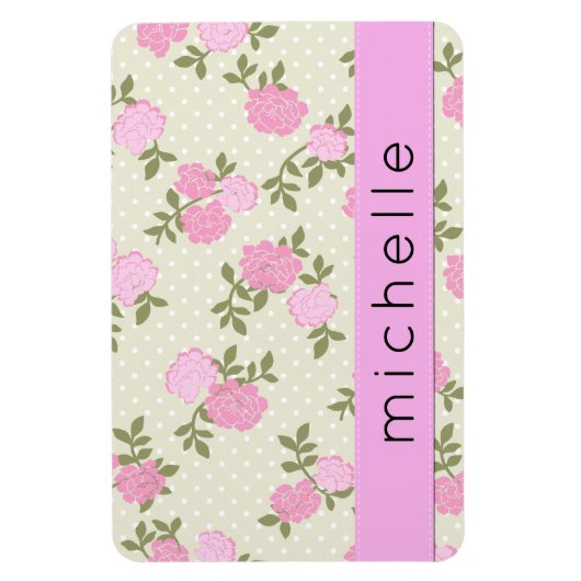 Magnet Flexible Roses Roses Roses, Fleurs Aquarelles, Boho, Votre  (Vertical)