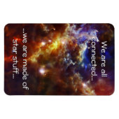 Magnet Flexible Rosette Nebula et la crèche stellaire (Horizontal)