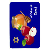 Magnet Flexible Rosh Hashanah | Cadeau du Nouvel An juif (Vertical)
