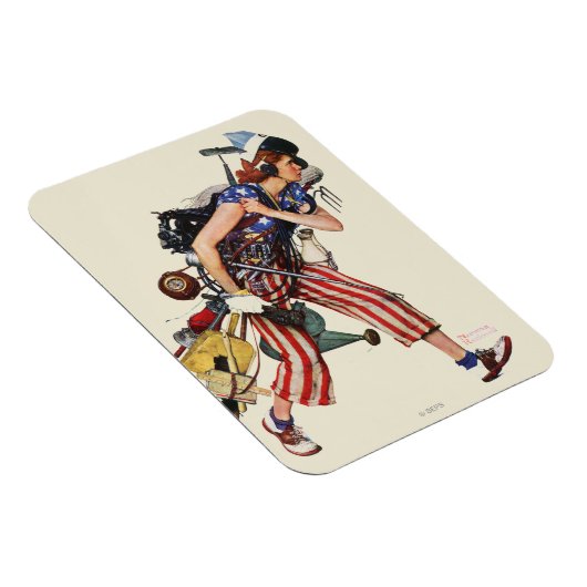 Magnet Flexible Rosie à la Secourt (Côté Droit)