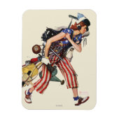 Magnet Flexible Rosie à la Secourt (Vertical)