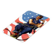 Magnet Flexible "Rosie la riveteuse" (Côté Gauche)