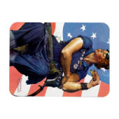 Magnet Flexible Rosie the Riveter (Horizontal)