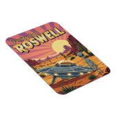 Magnet Flexible Roswell New Mexico Alien (Côté Droit)