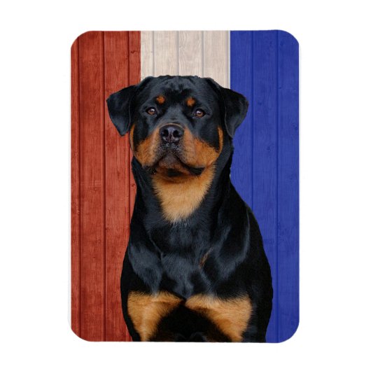 Magnet Flexible Rottweiler (Vertical)